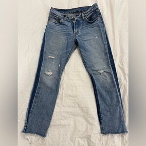 Levi’s Classic 501s Blue Distressed Women's Jeans size 26